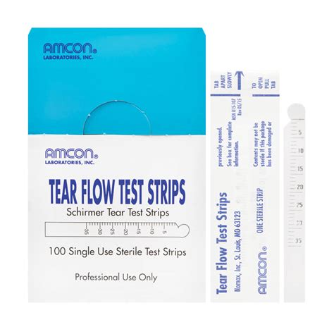 amcon tear test strips